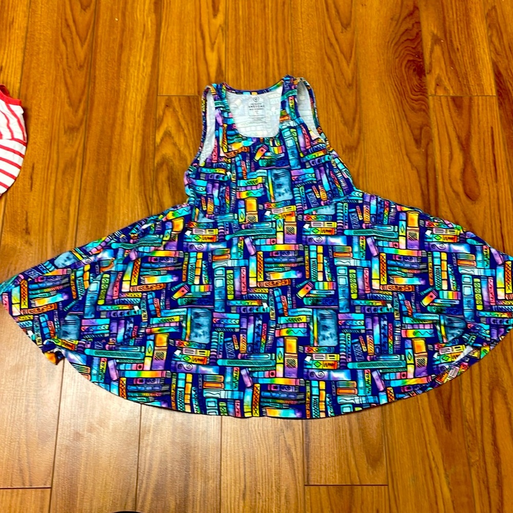 Princess Awesome book dress size 5